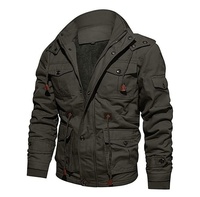 Veste de pilote de haute qualité, nouvelle conception tendance 2024, manches longues, coupe-vent, respirante, imperméable, unisexe