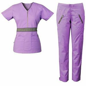 Nouvelle Collection 2025 – Tenues Médicales Écologiques Anti-Plis Lavables en Maille Douce pour Infirmières – Uniformes Hospitaliers Multicolores et Tendance - Product Image 2