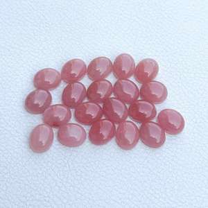 4mm 8mm 12mm 14mm Natural guayaba cuarzo corte ovalado cabujón suelto hecho a mano AAA grado terceros certificado joyería Rosa mejor distribuidor - Product Image 4