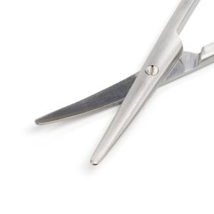 Nuevas tijeras Metzenbaum TC Gold de acero inoxidable de grado médico, 12 cm/4,7 ", romas/romas, curvas, disección de tejidos delicados - Product Image 2