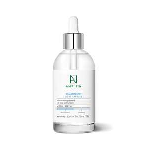 ไฮยาลูรอนิค ช็อต ไลท์ แอมพูล ขนาดใหญ่ 100 มล. สควาเลน อาร์บูติน ทองคำ 24K สำหรับลดเลือนริ้วรอย บำรุงผิว ใช้ในบ้าน ผลิตแบบ OBM - Product Image 1