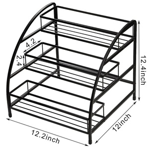 High Quality Countertop <b>Wine</b> Rack Bottle Holder Freestanding Storage for Kitchen Bar Cabinet Elegant Champagne Bottle Display - Product Image 5