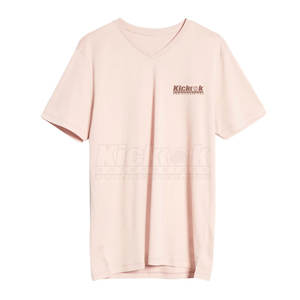 Camisetas Modernas con Cuello en V para Hombre, 100% Algodón, Tela Transpirable, Ropa Casual, Estilo Veraniego para Uso Diario - Product Image 5