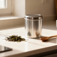 Boîte à thé de qualité alimentaire avec couvercle transparent entièrement personnalisable