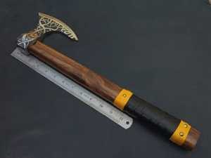 แกนเหล็กดามัสกัสอเนกประสงค์สีต่างๆพร้อมที่จับไม้ดีไซน์ยอดนิยม - Product Image 3