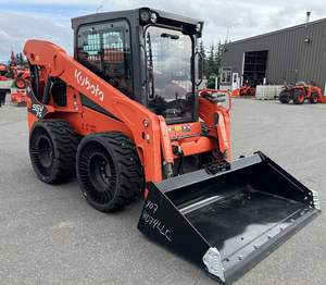 Chargeur sur chenilles Kubota d'origine abordable, diesel 45KW 55 KW 700KG 850KG, chargeur sur chenilles pas cher avec moteur EPA - Product Image 1