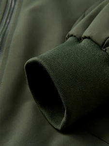 Chaqueta Bomber Urbana Moderna para Hombre, Interior Aislado, Ajuste Cómodo, Tela Ligera, Construcción Duradera, Diseño Elegante - Product Image 5