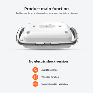 Collier d'entraînement pour chien anti-aboiement rechargeable, étanche IP67, en plastique, avec rappel sonore et télécommande électrique 1000m - Product Image 6