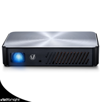 Projecteur laser portable J10 VIVIBRIGHT, résolution 4K, 3500 lumens, pour conférences mobiles, cinéma maison et divertissement quotidien