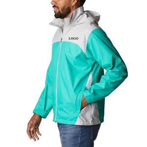 Chaquetas Impermeables con Capucha para Hombre, de Lona Recubierta, Resistentes al Viento, Ligeras, con Cierre, Estilo Urbano, Últimas Tendencias - Product Image 3