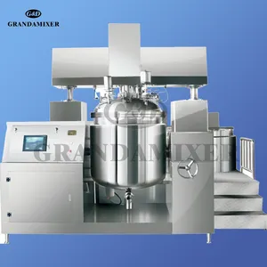 Vacuum Homogenizer Emulsifier Mixer Machine for Making Cream Mascara Nail Polish Liquid foundation