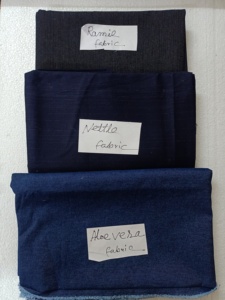 Tùy chỉnh thực hiện ramie Aloe Vera và cây tầm ma sợi vải denim lý tưởng cho các nhà thiết kế quần áo và các cửa hàng vải - Product Image 3