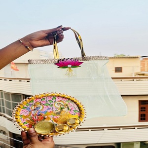 Sac artisanal et plaque à bougie pour Diwali Home Decorative Handcrafted Direct du fournisseur indien - Product Image 3