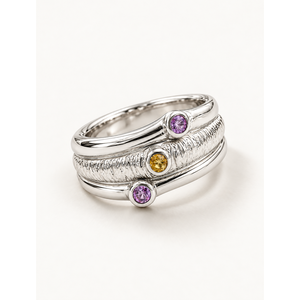 Gold Plated <b>Jade</b> Eye Signet <b>Ring</b>-Fashionable Bohemian Birthstone Wrap Jewelry - Product Image 1