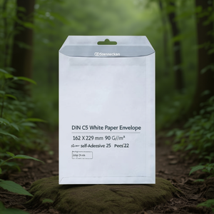Enveloppes en papier blanc Soennecken DIN C5 162 x 229 mm 90 g/m² autocollantes 25 pièces/paquet - Product Image 3