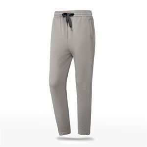 Pantalones Deportivos de Hombre, Transpirables, con Cordón, Antiarrugas, Casuales, Lisos, Teñidos, 100% Poliéster, Servicios OEM Personalizables - Product Image 1