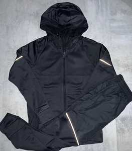 Chándal deportivo para hombre de alta calidad con logotipo personalizado, ropa de calle cortavientos, pantalones de chándal pesados con logotipo - Product Image 2