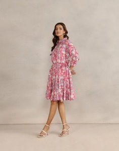 Vestido Midi con estilo de algodón indio hecho a mano, personalizado, para novia, boda, luna de miel y viaje de verano, comodidad, regalo perfecto para ella - Product Image 1