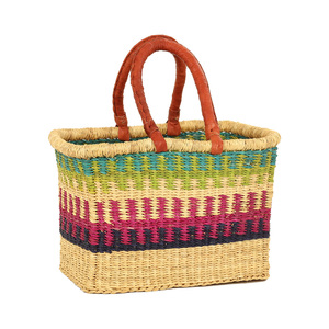 Best selling handcrafted <b>seagrass</b> <b>storage</b> bags functional sea grass straw bolga bag <b>basket</b> - Product Image 6
