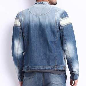 Veste en jean pour homme en coton lourd de style Hip Hop Collection hiver en matériau de marque pure Veste en jean pour homme - Product Image 4