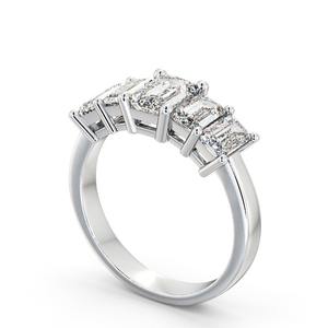 Anillos de boda y compromiso con diamantes cultivados en laboratorio, joyería personalizada de oro sólido Real con certificado de alta calidad, alianzas de boda y compromiso - Product Image 6