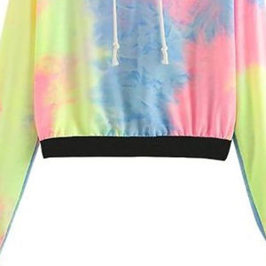 Sudadera con Capucha Corta para Mujer, Invierno, 180 g, 100% Algodón, Felpa, Estilo Urbano, Tallas Grandes, Diseño Personalizado, Nuevo Diseño de Moda - Product Image 6