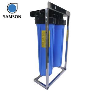 Purificateur d'eau manuel à 2 niveaux Big Blue Système de filtration domestique de niveau 3 avec matière plastique - Product Image 3