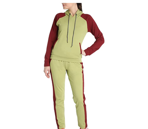 ผู้ค้าส่งชั้นนำ ชุดวอร์มผู้หญิงพรีเมียมสั่งทำพิเศษ ผ้าฝ้าย 100% ชุดฮู้ดดี้ไซส์ใหญ่ ดีไซน์ระบายอากาศสำหรับฤดูหนาว ปี 2026 - Product Image 2