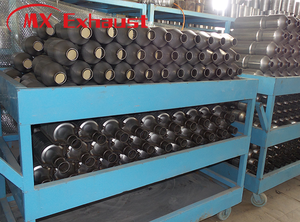 MX egzoz otomobil parçaları doğrudan Fit yedek katalitik konvertör evrensel tipi egzoz emisyon kontrolü - Product Image 5