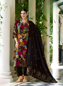 Kurta Casual de Chinon Pesado para Mujer, Estampado Digital Milano, Marca Dhwaja Export, con Forro de Algodón, Secado Rápido, Corte Regular, para Todas las Temporadas, Gujarat - Product Image 4