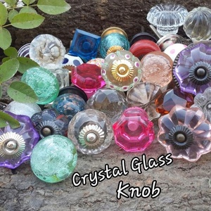 Perillas de cristal de colores mezclados Vintage de lujo, proveedor global, perilla de cajón de armario de puerta moderna, tirador para tocador de cocina - Product Image 3