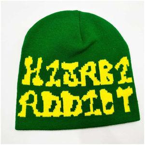 Bonnet tricoté d'hiver unisexe Y2K avec logo personnalisé nouvelle mode 100% bonnet en acrylique pour la méthode d'impression de bouffée de voyage - Product Image 2