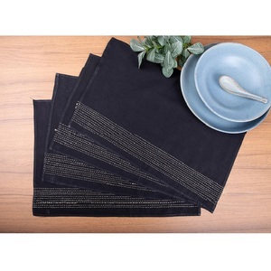 Placemats Set Absorbent <b>Table</b> Mats Non Slip Heat Resistant Felt Heat-Resistant Dining <b>Table</b> Placemats Stain Resistant Anti-Skid - Product Image 4