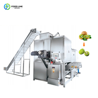 Hoge uniformiteit fruit- en groenteschiller, energiebesparende en stille schilmachine