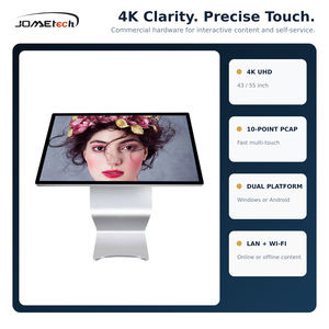 Pantalla Táctil Interactiva PCAP de 43 y 55 Pulgadas 4K para Kiosco de Información, Ideal para Hoteles, Inmobiliarias y Salas de Exhibición, con Windows y Android, OEM de Fábrica - Product Image 3