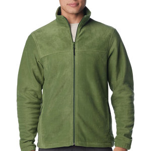 Veste Pour Hommes Confortable Style Décontracté Veste Polaire Respirante Pour Hommes Fermeture Éclair Avant Manches Longues Col O Poignets Élastiques - Product Image 1