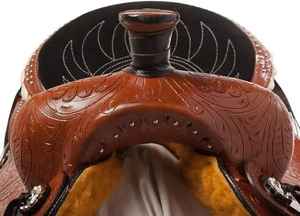 Sillín de equitación Inglés profesional | Diseño de cuero duradero para salto occidental y carreras, sillines Premium de proveedor de confianza - Product Image 3