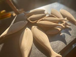 Juguetes de peces de madera - Product Image 6