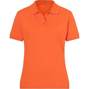 Camisas de Manga Corta Estilo Inglés para Mujer, 100% Algodón, Transpirables, Ecológicas, con Logotipo Frontal en Relieve, Tejido de 240g, Corte Regular - Product Image 1