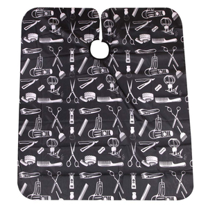 Capa de Barbero Profesional de Alta Calidad, Ajuste Cómodo, Logotipo Personalizable, Cuello de Silicona, Capas de Barbero Duraderas para Halloween - Product Image 4