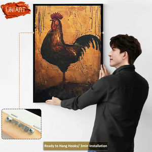 UNIART-<span class=keywords><strong>Peinture</strong></span> <span class=keywords><strong>à</strong></span> <span class=keywords><strong>l</strong></span>'<span class=keywords><strong>Huile</strong></span> sur Toile Acrylique Fait <span class=keywords><strong>à</strong></span> la Main, Réalisme, <span class=keywords><strong>Peinture</strong></span> <span class=keywords><strong>à</strong></span> <span class=keywords><strong>l</strong></span>'<span class=keywords><strong>Huile</strong></span> Animale, Décoration Murale pour Galerie - Product Image 4