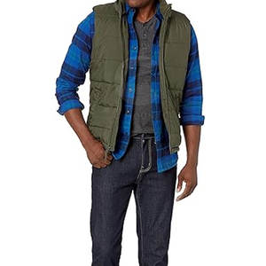 Chaleco acolchado para hombre con diseño personalizado, ropa informal transpirable, diseño personalizado, chaleco acolchado para hombre - Product Image 3