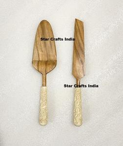 2025เสิร์ฟสลัดแบบมีด้ามจับทำจากเรซิ่นนูนช้อนสลัดเครื่องมือเสิร์ฟอุปกรณ์ตกแต่งโต๊ะเครื่องใช้ในบ้านและห้องครัว - Product Image 3