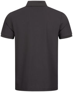 Polos Sólidos de Primera Calidad, Resistentes a las Arrugas, Corte Ajustado, Prenda Imprescindible para Profesionales de Oficina, 100% Algodón, Secado Rápido, Casual de Alta Gama - Product Image 3