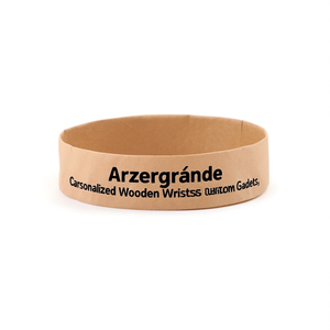 Braccialetti in Legno Personalizzati Arzergrande, Gadget su Misura - Product Image 2