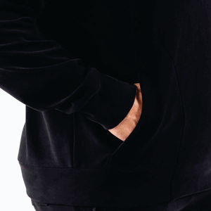 Hot Sale High Quality Custom Logo Cotton French Terry Oversize Hoodie <b>Thick</b> <b>Fleece</b> Drop Shoulder Plain Blank Custom Men Hoodies - Product Image 6