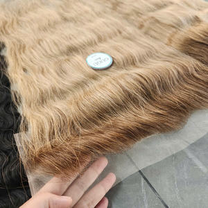 PREMIUM SDD 100% Vietnamese Raw Human Hair Extensions Deep Wave <b>Ombre</b> Blonde and 13x4 <b>frontal</b> Hd <b>lace</b> Lengths 10-30 Inches - Product Image 4