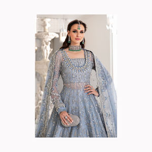 Hermosos nuevos diseños para Mujer Colección de verano estilo pakistaní indio bangladesí vestidos casuales Shalwar Kameez Lehenga Choli - Product Image 5