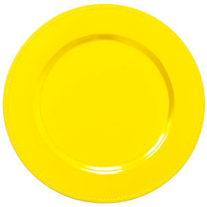 Assiettes de présentation de luxe or champagne, finition mate brossée, rondes, élégantes pour banquets et décorations de table - Product Image 4