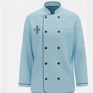 Uniforme d'hôtel pour hommes de qualité supérieure 2026, couleur unie, impression numérique, coupe régulière, manches longues, polyester/coton, par RIVIAN ATLANTIC - Product Image 6